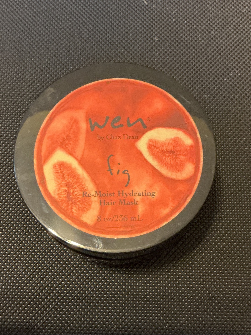 WEN Fig Re-Moist Hydrating Hair Mask - black, orange